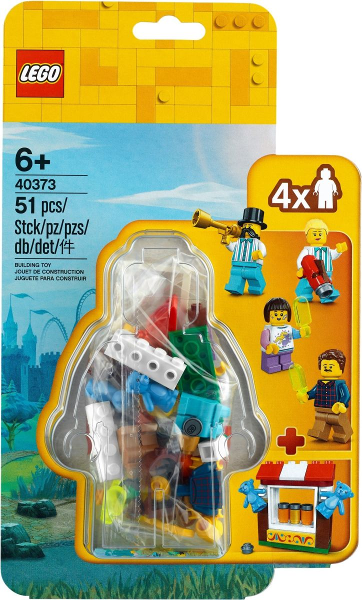 LEGO 40373 Fairground Minifigure Accessory Set 40373 sealed box front