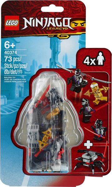 LEGO 40374 Golden Zane Minifigure Accessory Set 40374 sealed box front