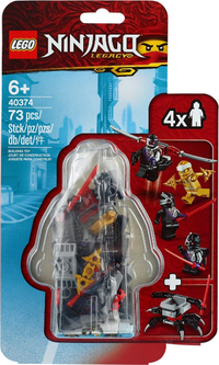 LEGO 40374 Golden Zane Minifigure Accessory Set 40374 sealed box front