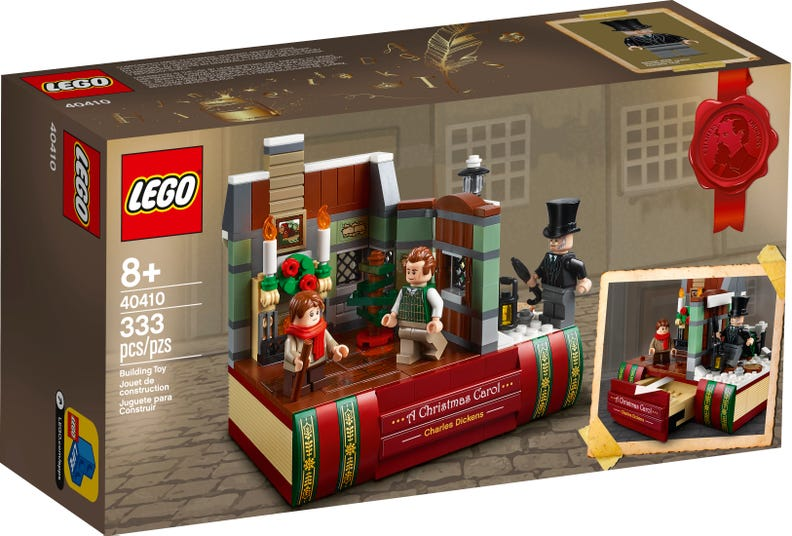 LEGO Seasonal Charles Dickens Tribute 40410 – Retired & Sealed
