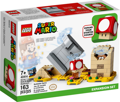 LEGO Monty Mole & Super Mushroom Expansion Set 40414 – Retired & Sealed
