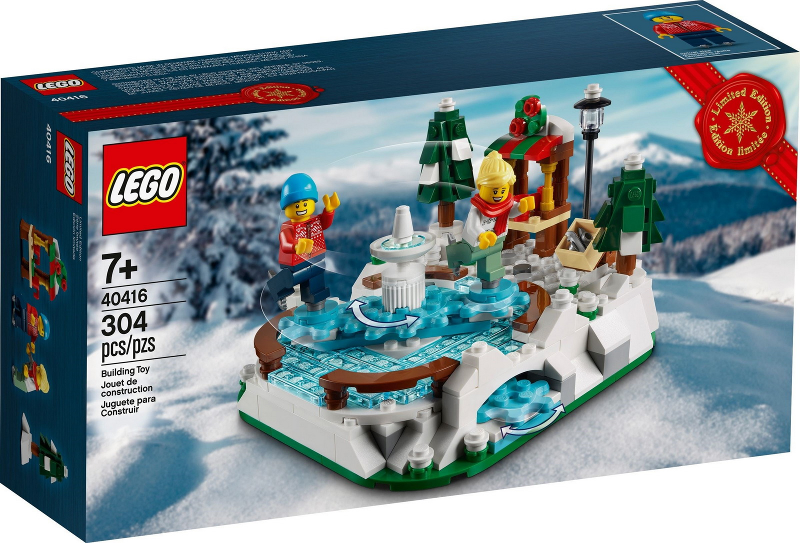 LEGO 40416 Ice Skating Rink 40416 sealed box front
