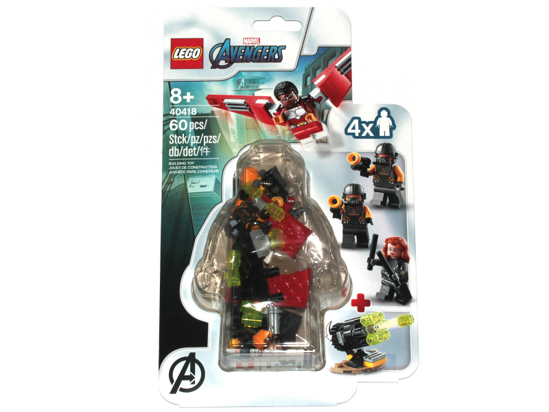 LEGO Super Heroes Falcon and Black Widow Team Up 40418 – Retired & Sealed
