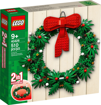 LEGO Christmas Wreath 2-in-1 40426 – Retired & Sealed