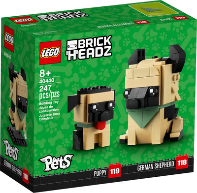 LEGO German Shepherd and Puppy 40440 – Retired & Sealed