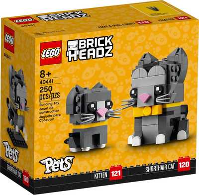 LEGO Shorthair Cat and Kitten 40441 – Retired & Sealed