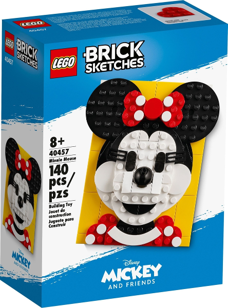 LEGO Brick Sketches Minnie Mouse 40457 – Retired & Sealed
