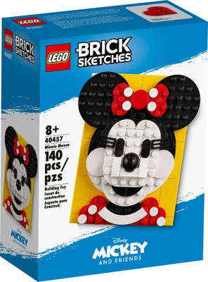 LEGO Brick Sketches Minnie Mouse 40457 – Retired & Sealed
