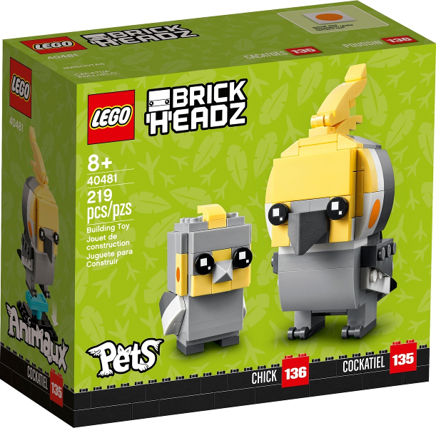 LEGO Cockatiel and Chick 40481 – Retired & Sealed
