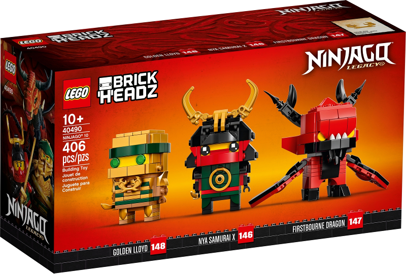 LEGO Ninjago 10 40490 – Retired & Sealed