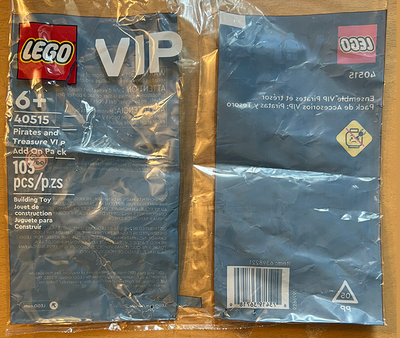 LEGO Pirates And Treasure Kid toy building block 40515 – Retired & Sealed