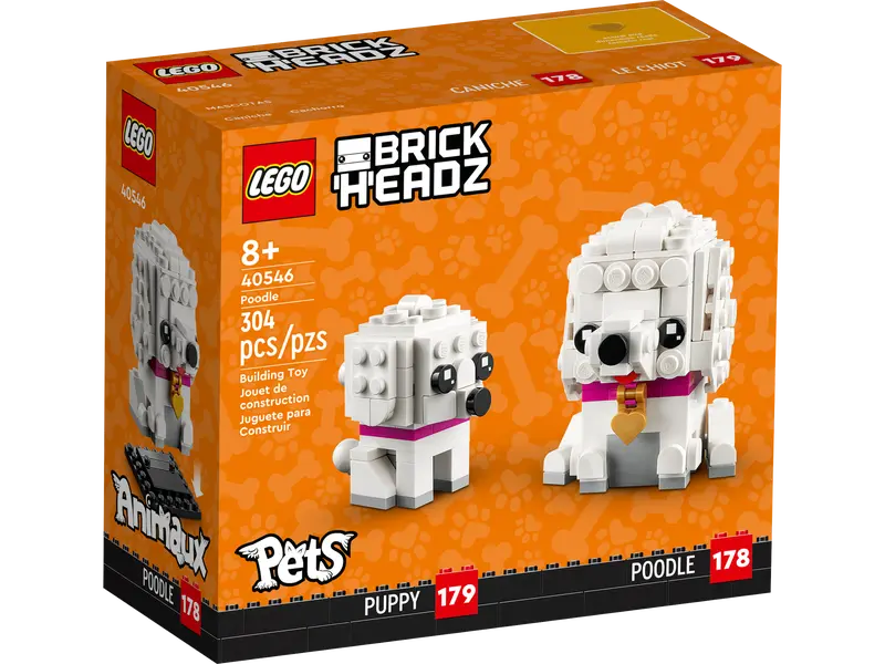 LEGO BrickHeadz Poodle 40546 – Retired & Sealed