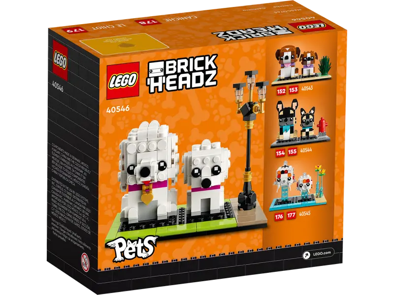 LEGO BrickHeadz Poodle 40546 – Retired & Sealed