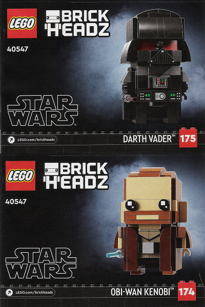 LEGO Obi-Wan Kenobi & Darth Vader 40547 – Retired & Sealed