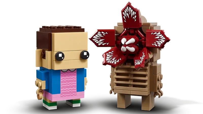 LEGO BrickHeadz Demogorgon & Eleven 40549 – Retired & Sealed