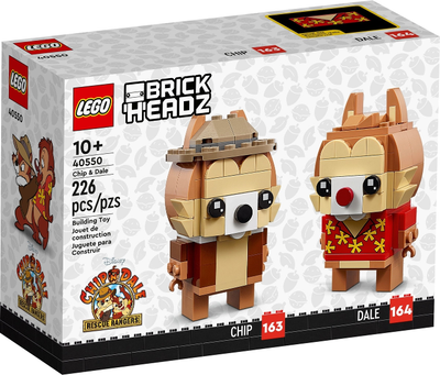 LEGO BrickHeadz Disney Chip and Dale 40550 – Retired & Sealed