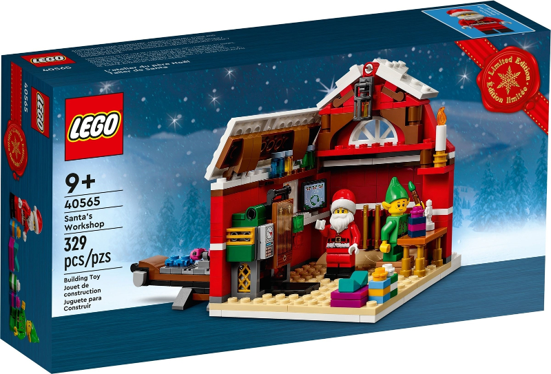 LEGO Seasonal Santa's Workshop 40565 – Retired & Sealed