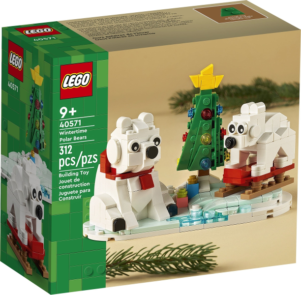 LEGO Wintertime Polar Bears 40571 – Retired & Sealed