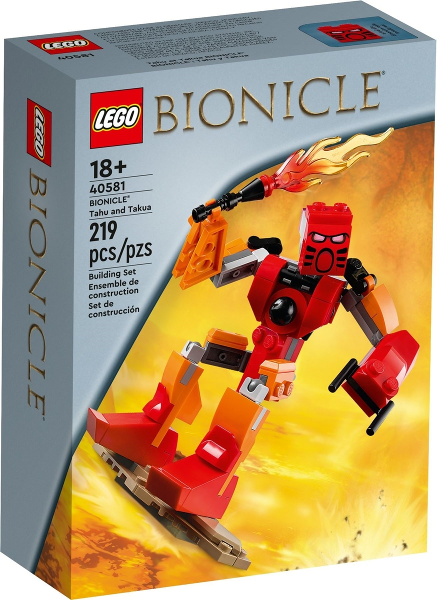 LEGO Bionicle Tahu and Takua - Action figures of 40581 – Retired & Sealed