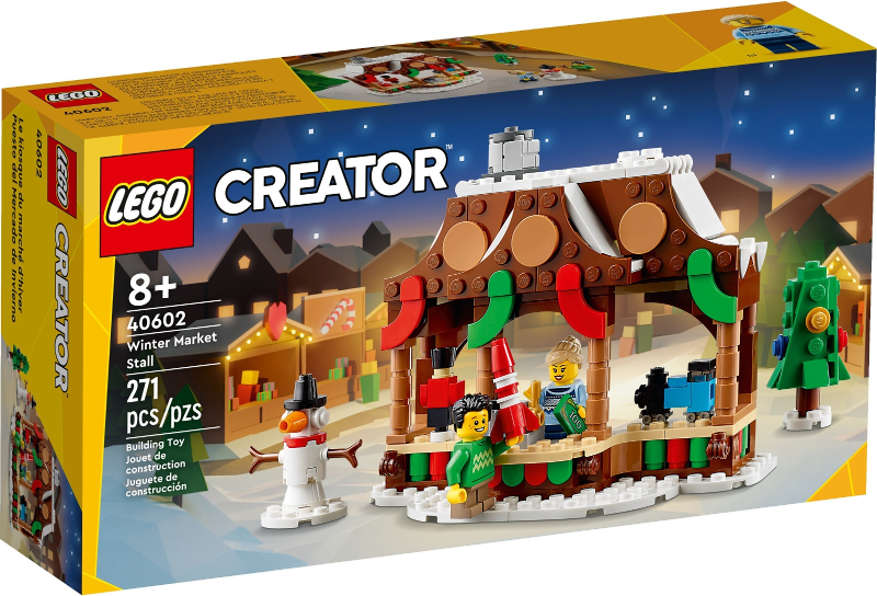 LEGO Winter Market Stall GWP 40602 – Retired & Sealed