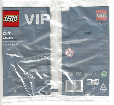 LEGO Christmas Fun VIP Add-On Pack 40609 – Retired & Sealed