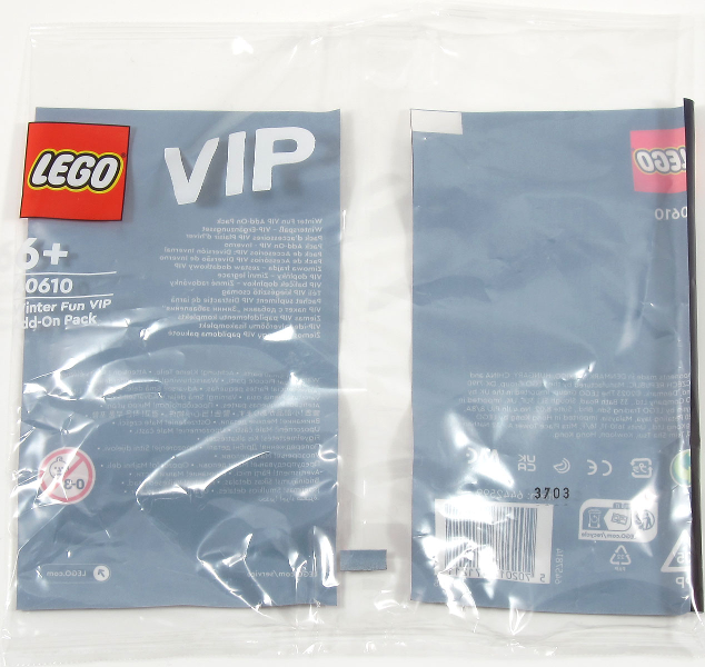 LEGO Winter Fun VIP Add-On Pack 40610 – Retired & Sealed
