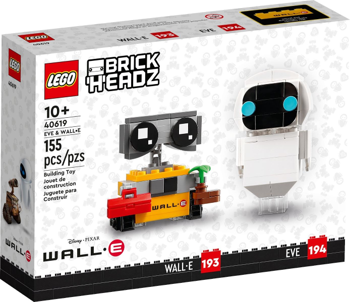LEGO EVE & WALL•E 40619 – Retired & Sealed