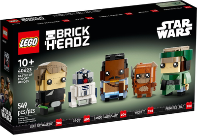 LEGO Star Wars Brickheadz Heroes of the Battle of Endor 40623 – Retired & Sealed