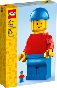 LEGO 40649 Up-Scaled LEGO Minifigure 40649 sealed box front