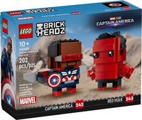 LEGO Captain America & Red Hulk Figures 40668 – Sealed UK Stock