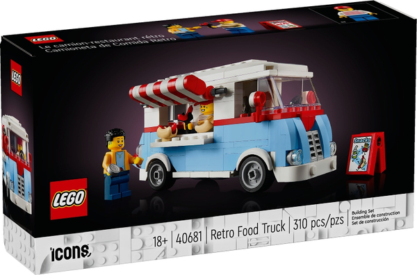 LEGO 40681 Retro Food Truck 40681 sealed box front