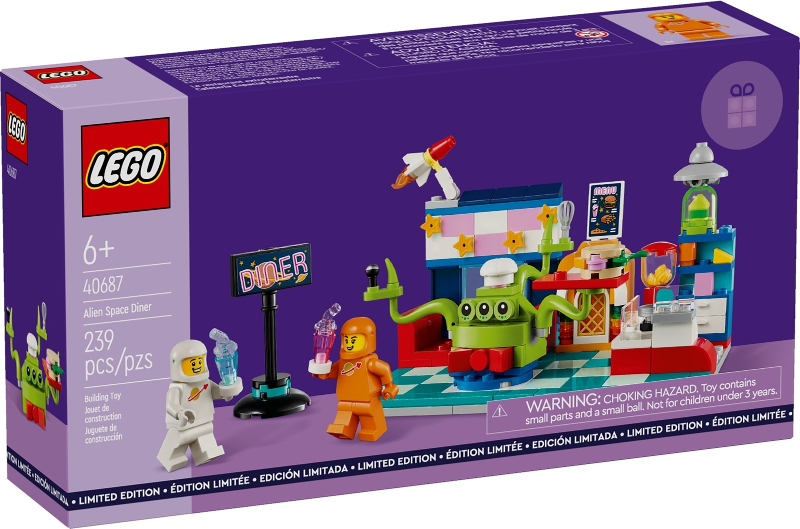 LEGO Alien Space Diner 40687 – Retired & Sealed