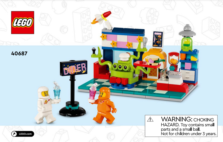 LEGO Alien Space Diner 40687 – Retired & Sealed