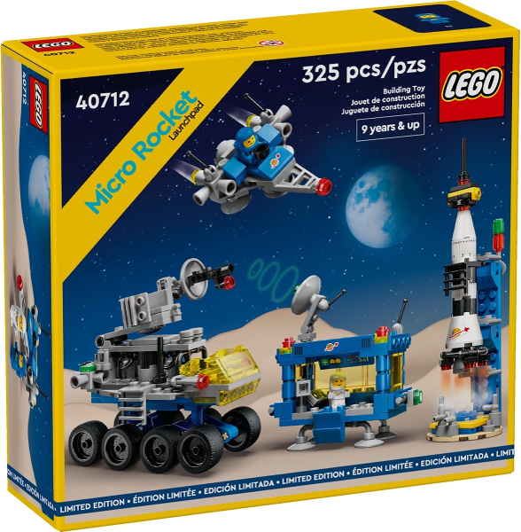 LEGO Micro Rocket Launchpad – Early Access Pre-Order | 40712 – Sealed UK Stock