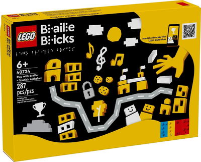 LEGO Play with Braille - Spanish Alphabet 40724 – Sealed UK Stock