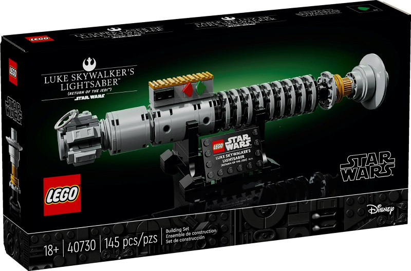 LEGO Luke Skywalker's Lightsaber 40730 – Sealed UK Stock