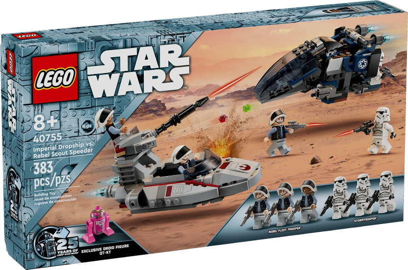 LEGO Imperial Dropship vs. Rebel Scout Speeder 40755 – Sealed UK Stock