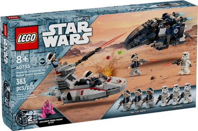 LEGO Imperial Dropship vs. Rebel Scout Speeder 40755 – Sealed UK Stock