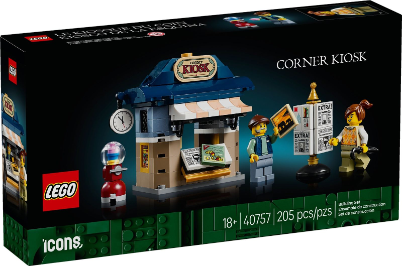 LEGO Corner Kiosk 40757 – Sealed UK Stock