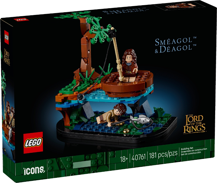 LEGO The Lord of the Rings: Smeagol & Deagol 40761 – Retired & Sealed