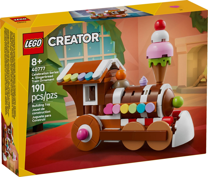 LEGO Celebration Series: Gingerbread Train Ornament 40777 – Sealed UK Stock
