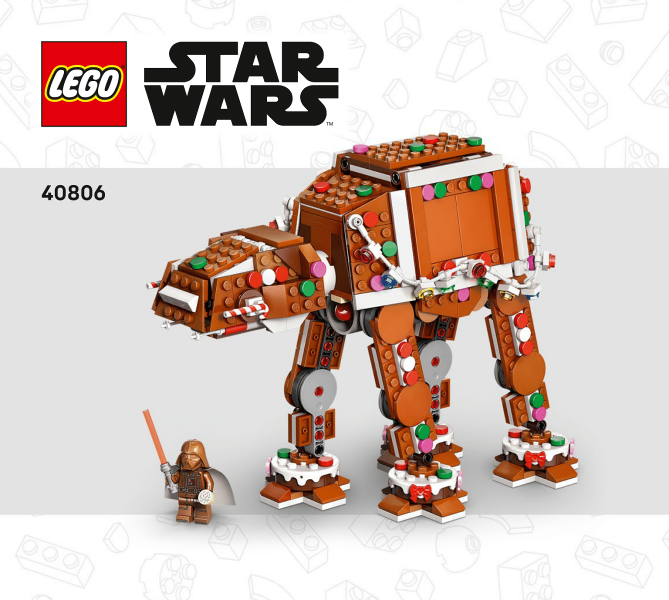 LEGO Gingerbread AT-AT Walker 40806 – Sealed UK Stock
