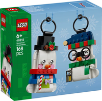 LEGO 40812 Snowman Ornaments 40812 sealed box front