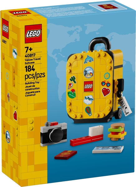 LEGO Yellow Travel Suitcase 40817 – Sealed UK Stock
