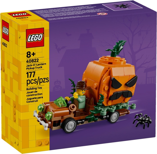 LEGO 40822 Jack-o'-Lantern Pickup Truck 40822 sealed box front