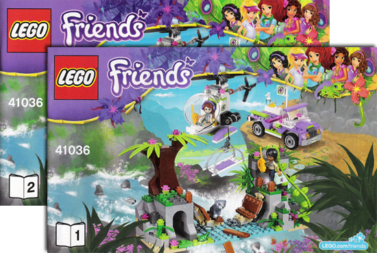 LEGO Jungle Bridge Rescue 41036 – Retired & Sealed
