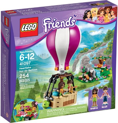 LEGO Heartlake Hot Air Balloon 41097 – Retired & Sealed