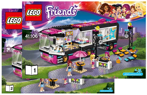 LEGO Pop Star Tour Bus 41106 – Retired & Sealed