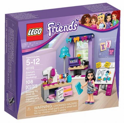 LEGO Emma's Creative Workshop 41115 – Retired & Sealed