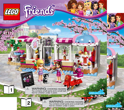 LEGO Heartlake Cupcake Café 41119 – Retired & Sealed